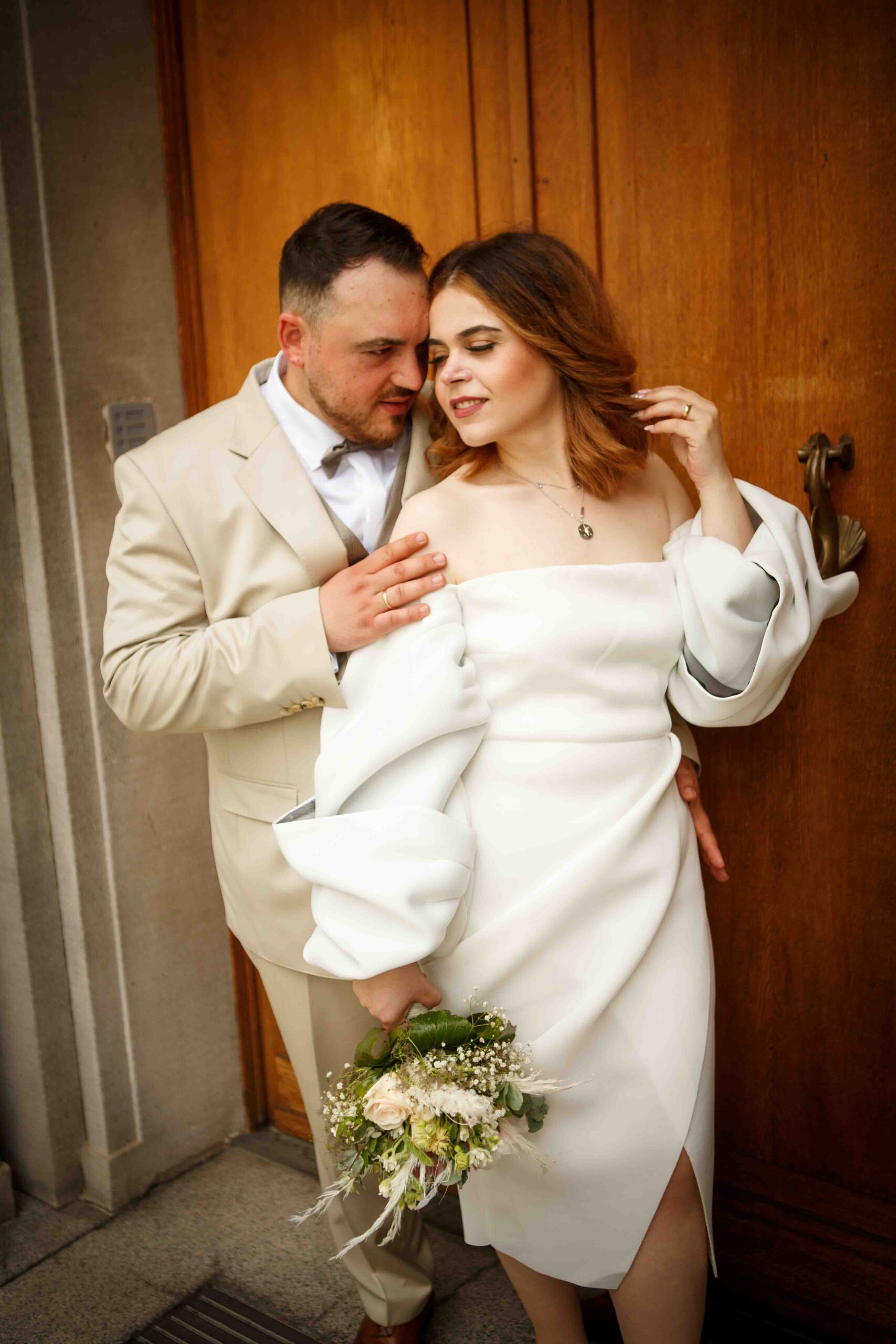 Professionelles Hochzeitsshooting mit Brautpaar