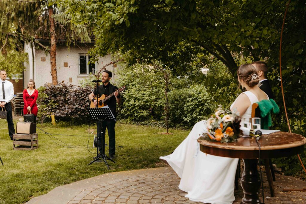 es wir dGesunden für das Brautpaar