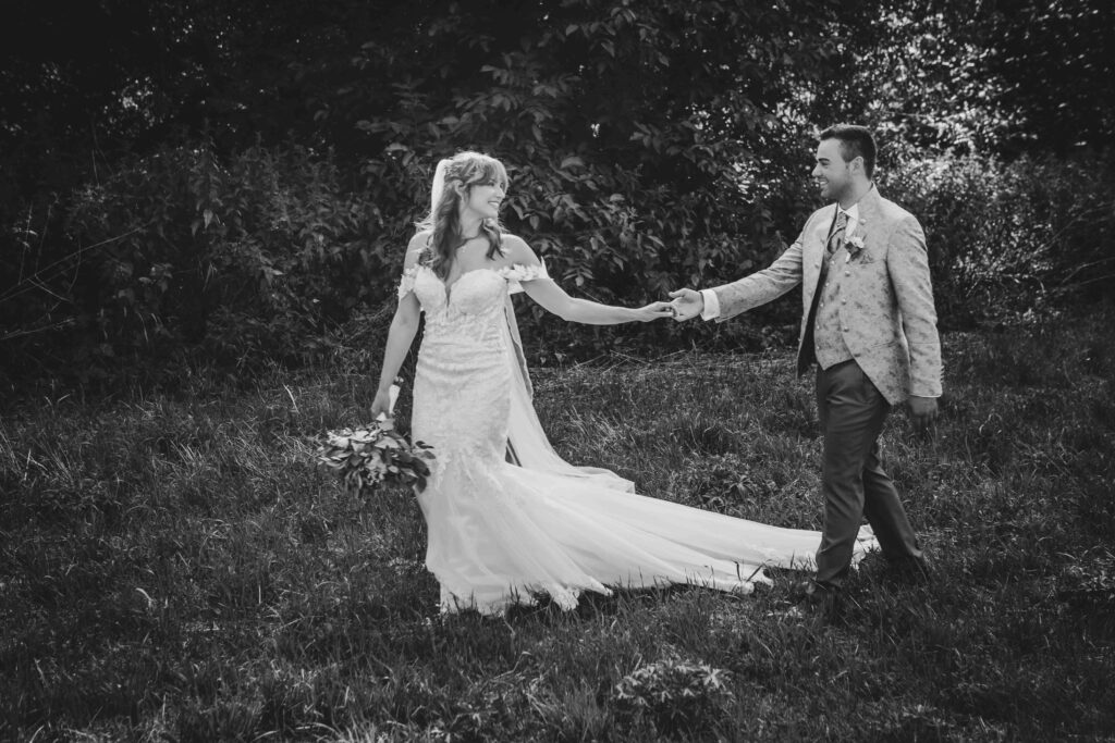 Authentische Hochzeitsreportage in den Weinbergen von Flörsheim