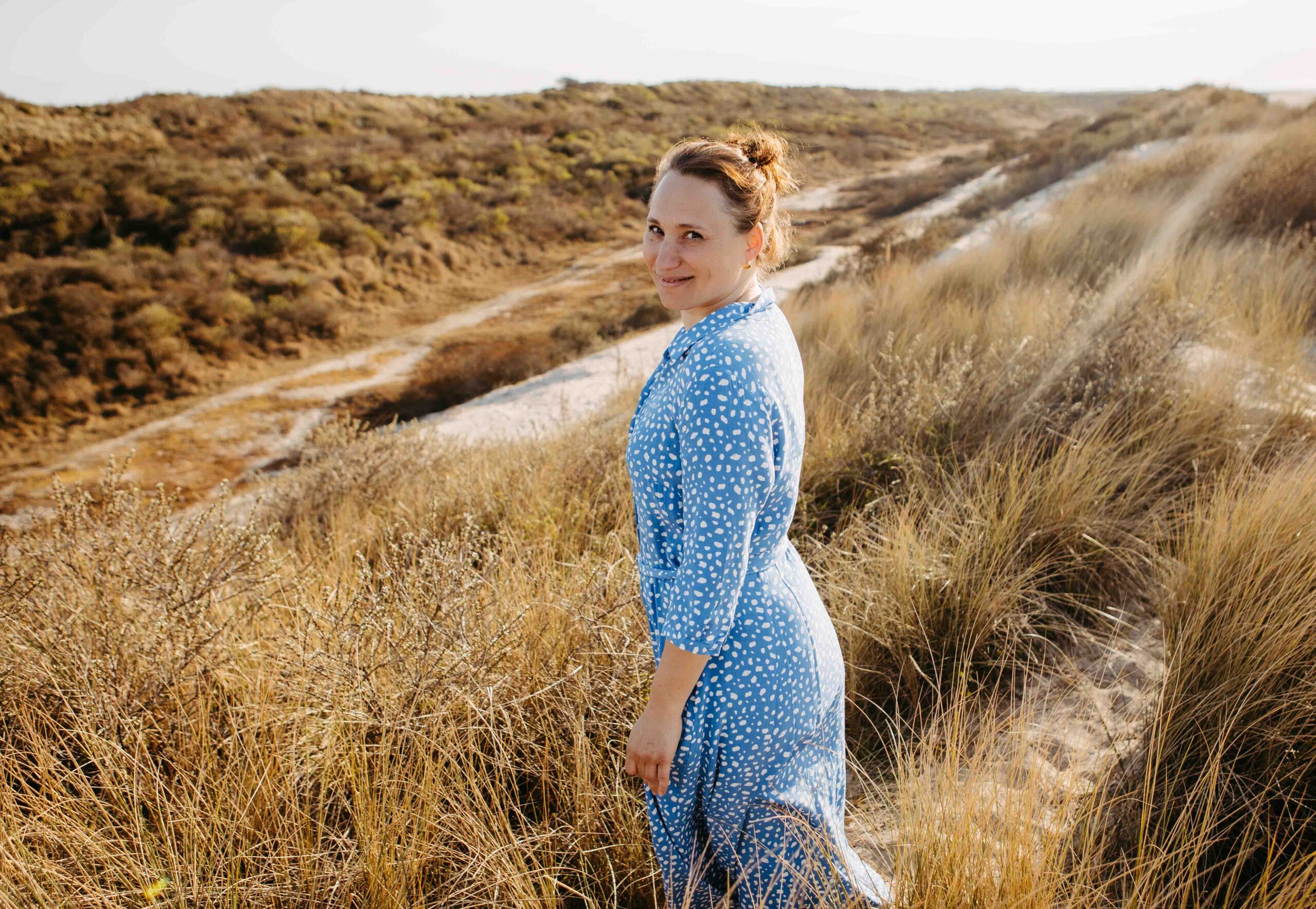 Inna am Strand Noederlande